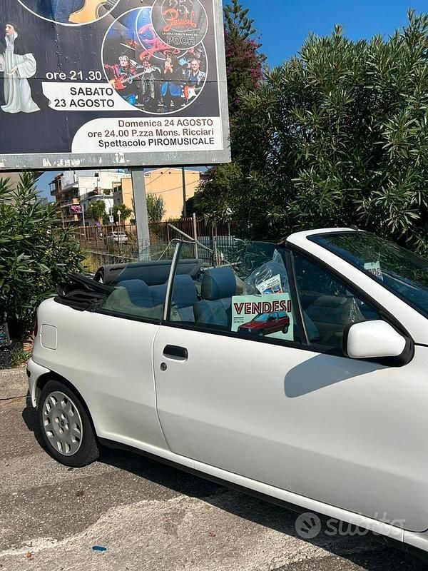 Usata Fiat Punto 2000 Bianco Cabrio