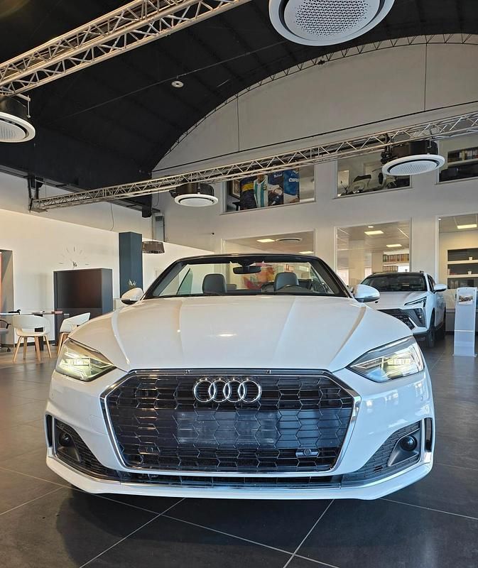 Usata Audi A5 Cabriolet 190 CV (139 kW) 2020 Bianco Cabrio