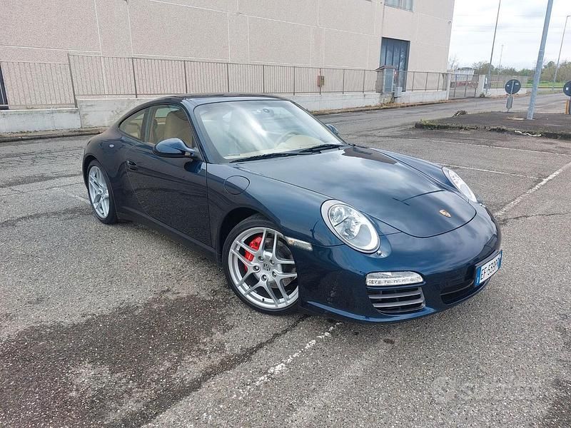 Usata Porsche 997 2010 Blu Coupé