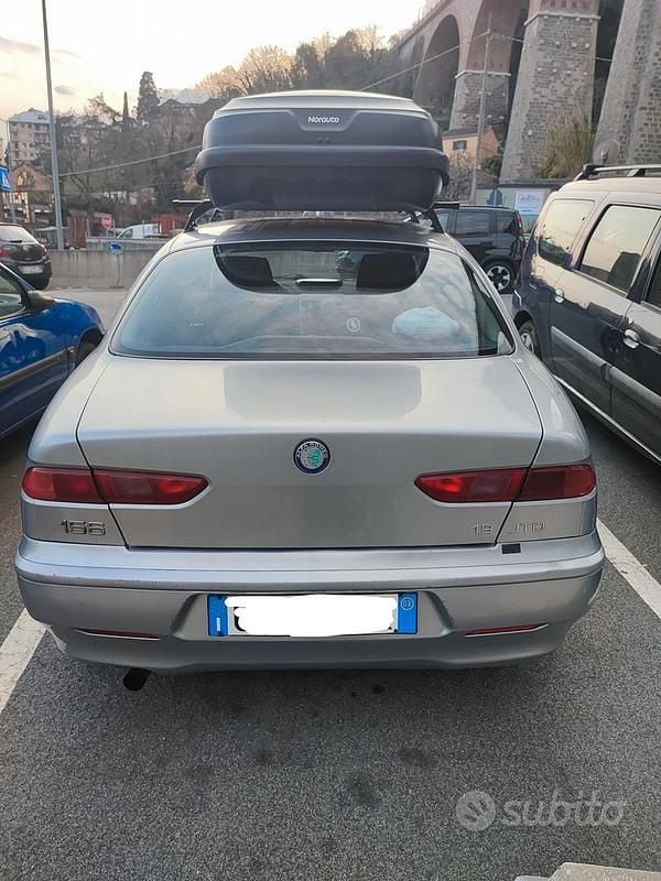Usata Alfa Romeo 156 115 CV (84 kW) 2003 Grigio Berlina