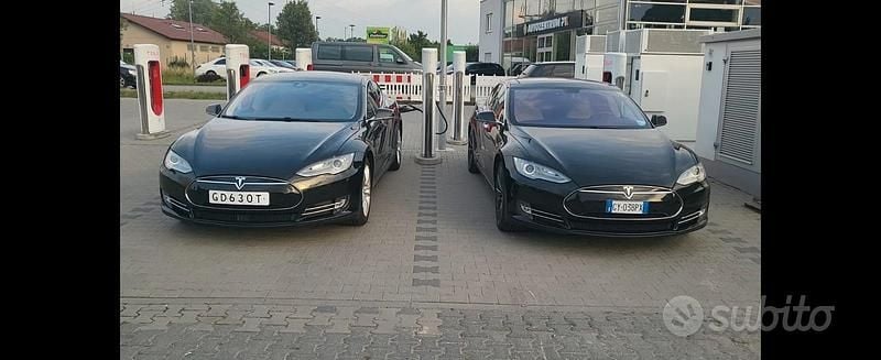 Usata Tesla Model S 2014 Nero Utilitaria