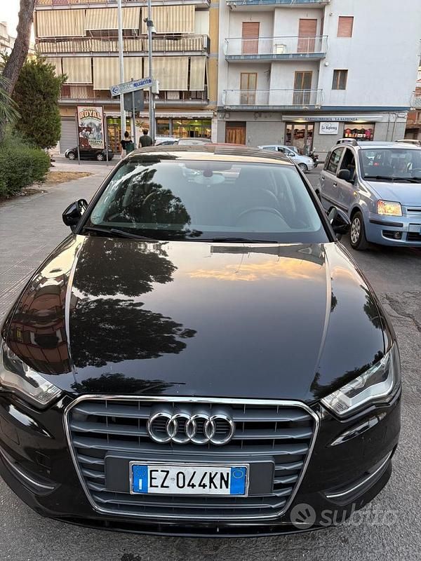 Usata Audi A3 105 CV (77 kW) 2015 Nero Utilitaria