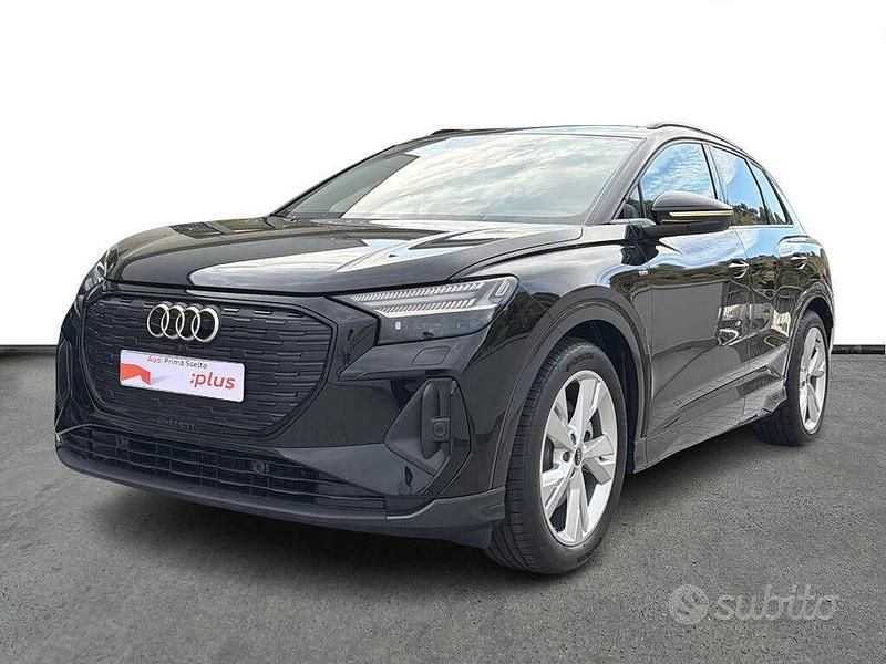 Nuova Audi Q4 e-tron 210 kW (286 CV) 2025 Nero SUV