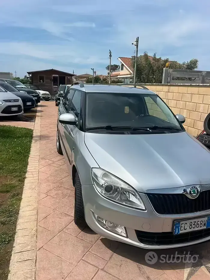 Usata Skoda Fabia Style 90 CV (66 kW) 2010 Grigio Station wagon