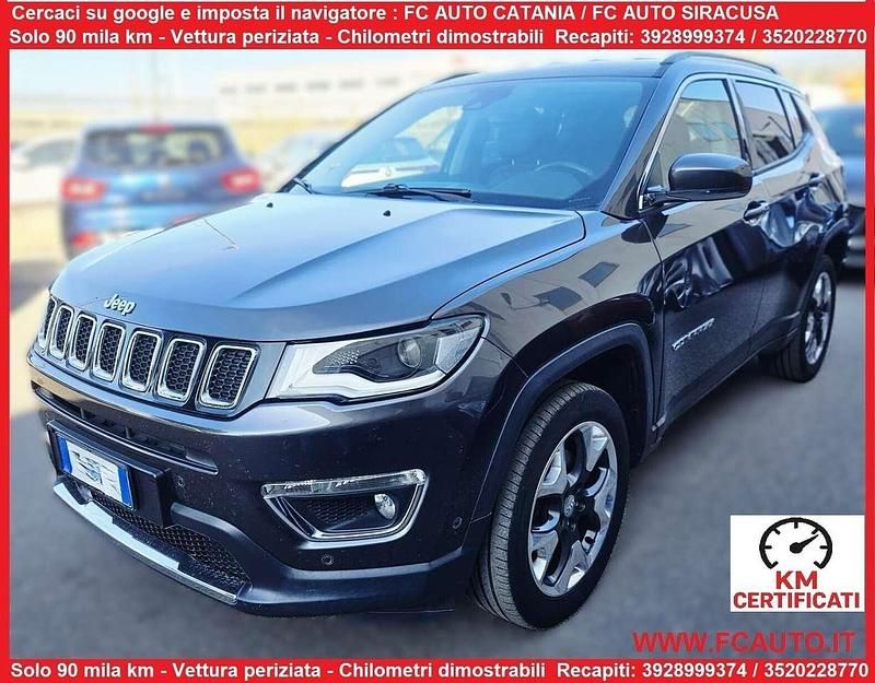 Usata Jeep Compass Limited 140 CV (102 kW) 2019 Grigio SUV