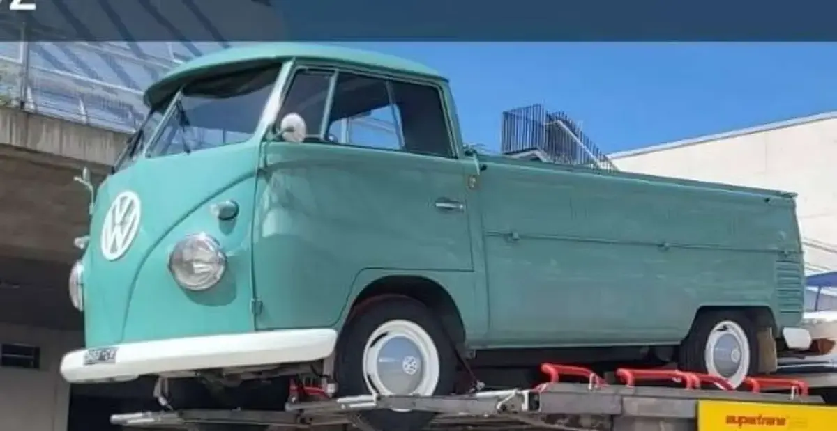 Usata VW T1 34 CV (25 kW) 1963 Verde Furgone