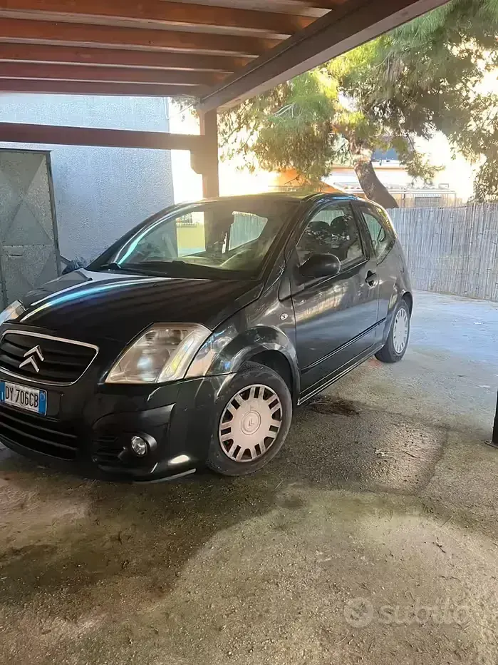 Usata Citroën C2 60 CV (44 kW) 2009 Nero Utilitaria