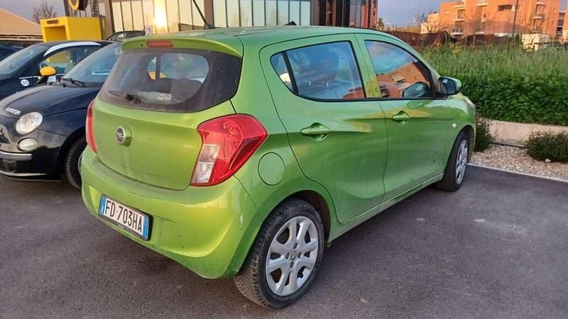 Usata Opel Karl 75 CV (55 kW) 2016 Verde Utilitaria
