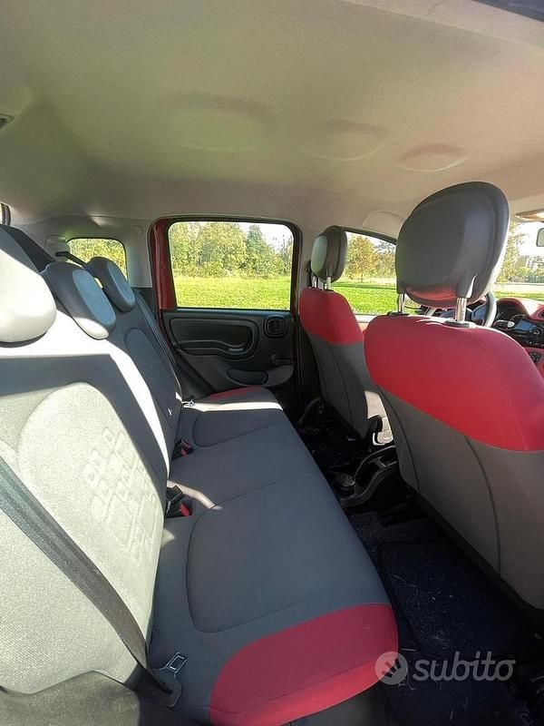 Usata Fiat Panda 2012 Rosso Berlina