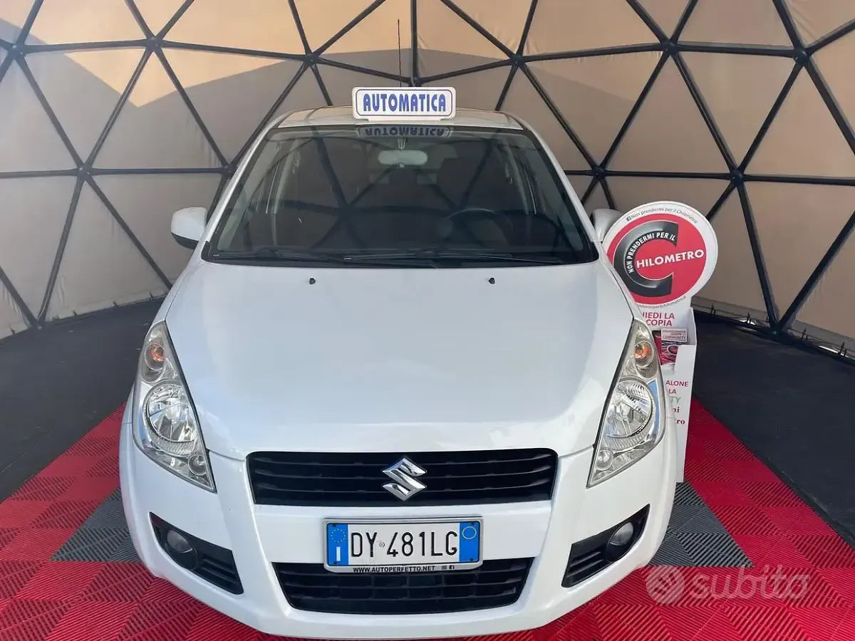 Usata Suzuki Splash GLS 86 CV (63 kW) 2009 Bianco Utilitaria