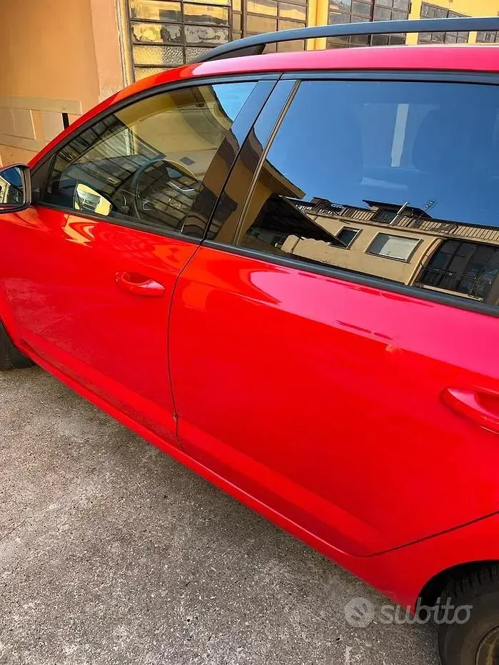 Usata Skoda Octavia G-TEC 110 CV (80 kW) 2018 Rosso Berlina