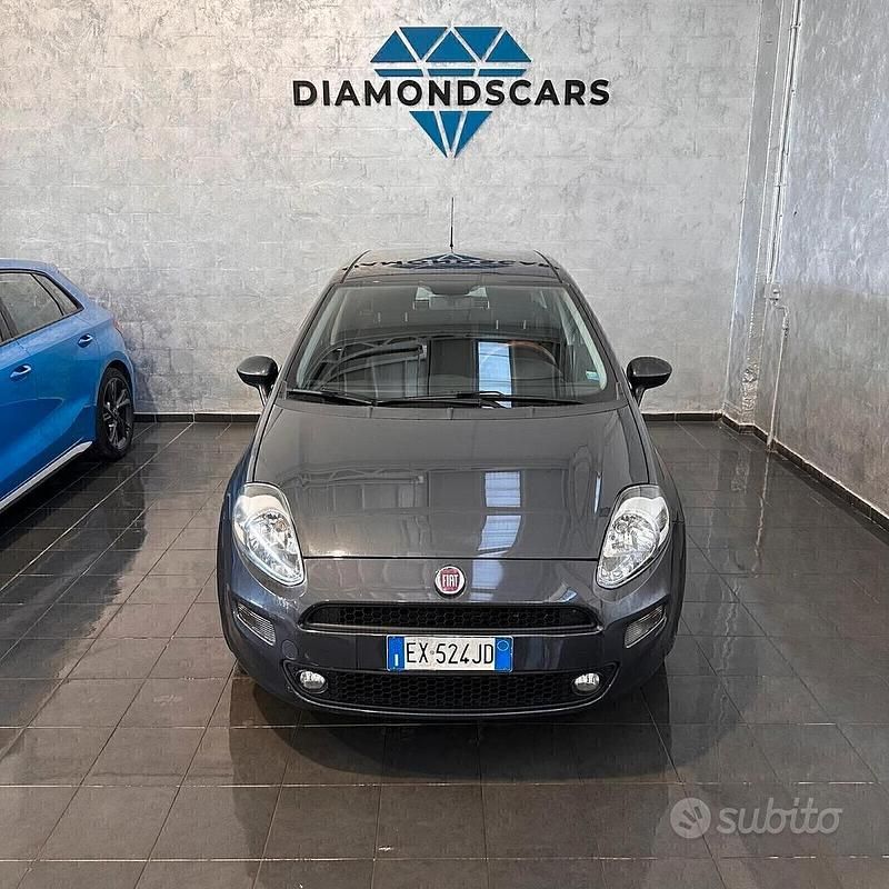 Usata Fiat Punto 75 CV (55 kW) 2015 Grigio Utilitaria