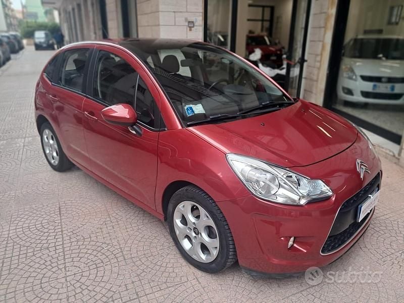 Usata Citroën C3 Exclusive 68 CV (50 kW) 2012 Rosso Berlina