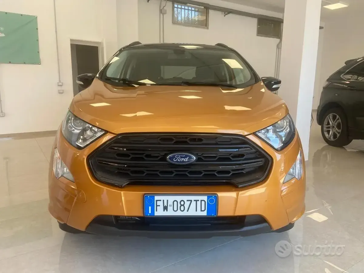 Usata Ford Ecosport ST-Line 99 CV (72 kW) 2019 Giallo SUV