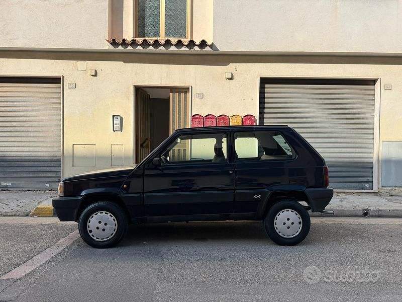 Usata Fiat Panda 4x4 1991 Blu Utilitaria