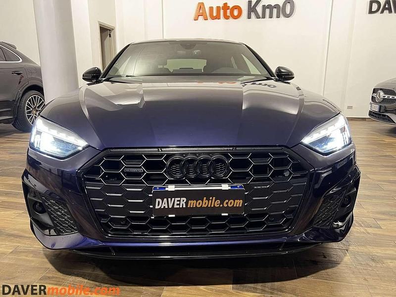Usata Audi A5 S-Line 204 CV (150 kW) 2022 Blu Berlina