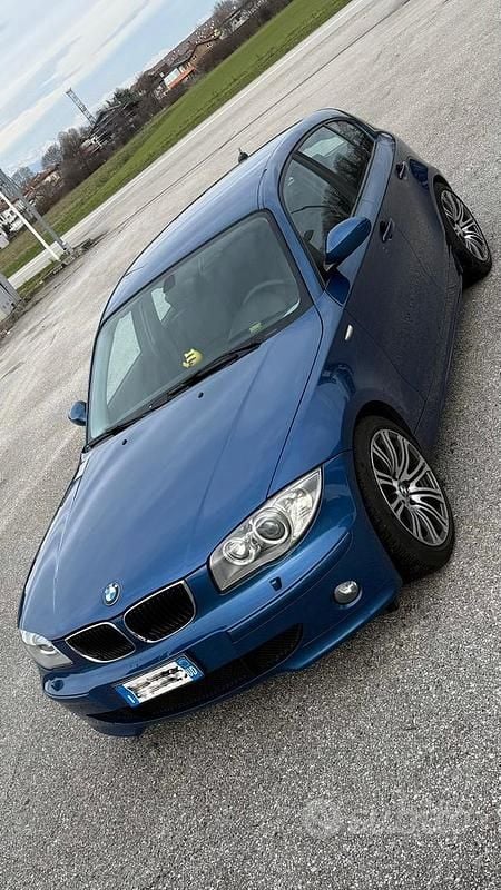 Usata BMW 120 Efficient Dynamics 163 CV (119 kW) 2006 Blu Utilitaria