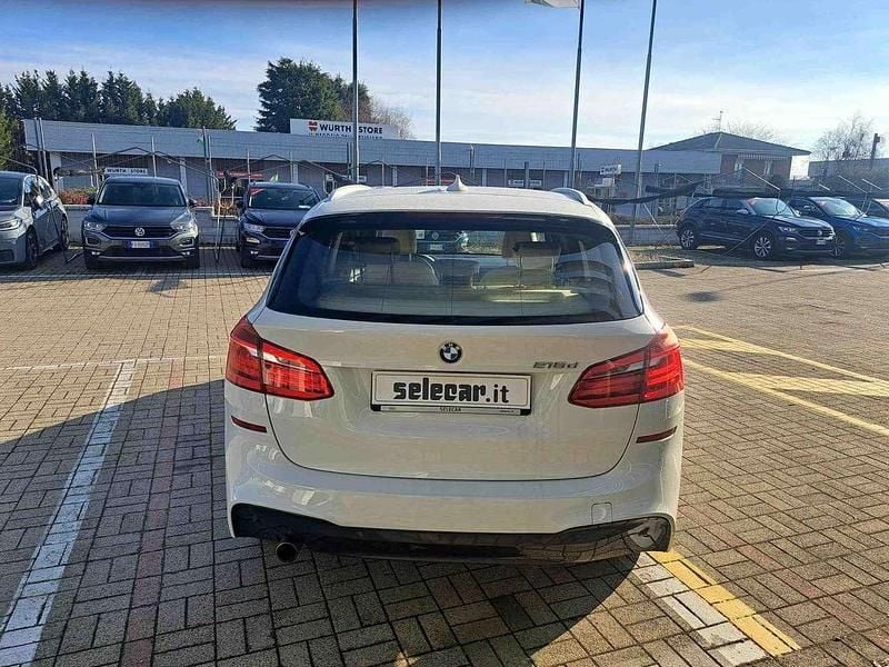 Usata BMW 218 Active Tourer Sport Line 150 CV (110 kW) 2017 Bianco Monovolume