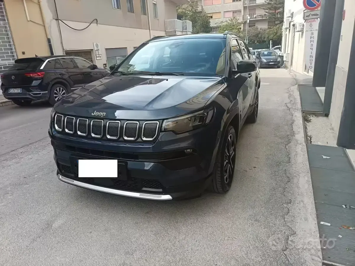 Usata Jeep Compass 131 CV (96 kW) 2022 Blu SUV