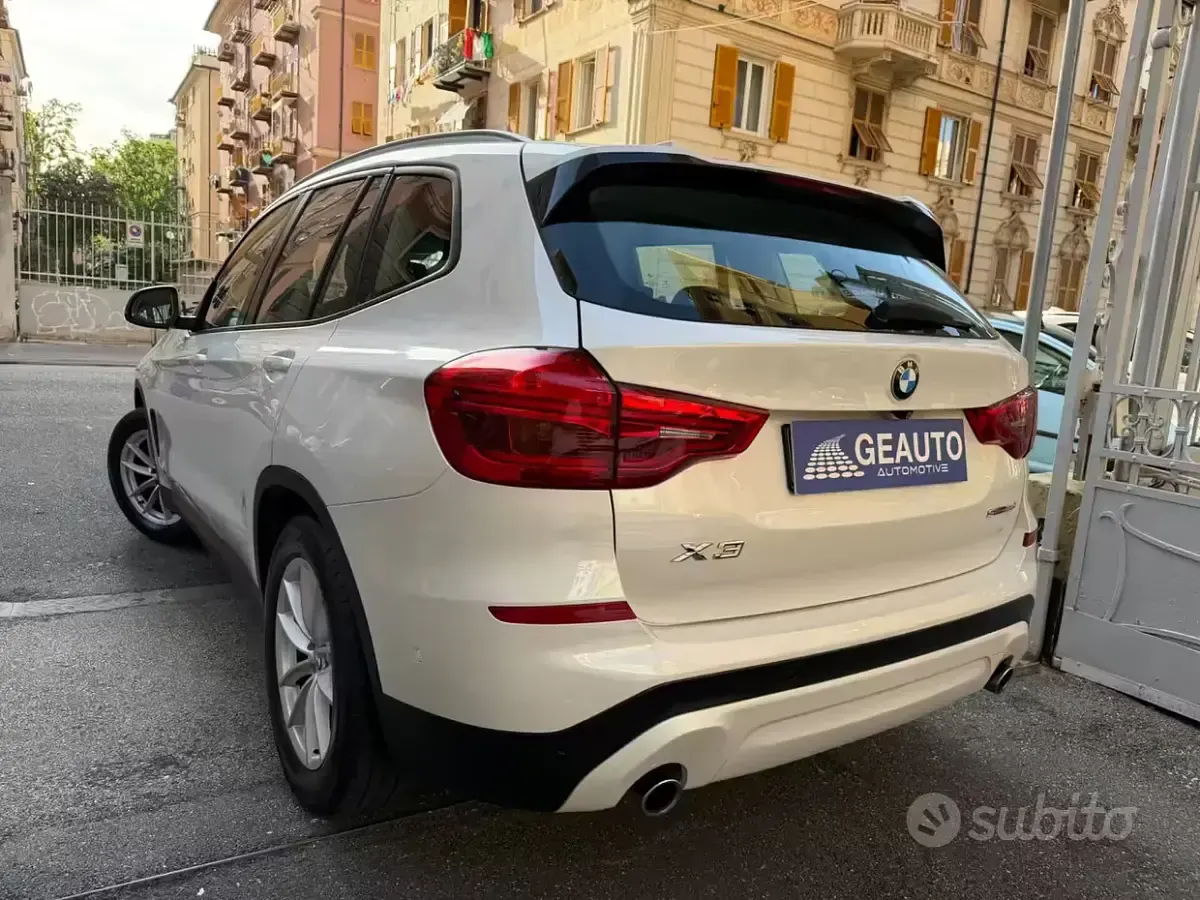 Usata BMW X3 Advantage 150 CV (110 kW) 2018 Bianco SUV