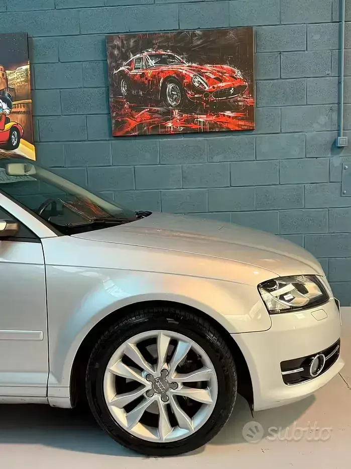 Usata Audi A3 Ambiente 200 CV (147 kW) 2011 Grigio Utilitaria