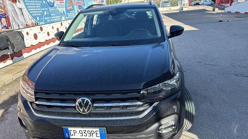 Usata VW T-Cross Advance 110 CV (80 kW) 2021 Nero SUV