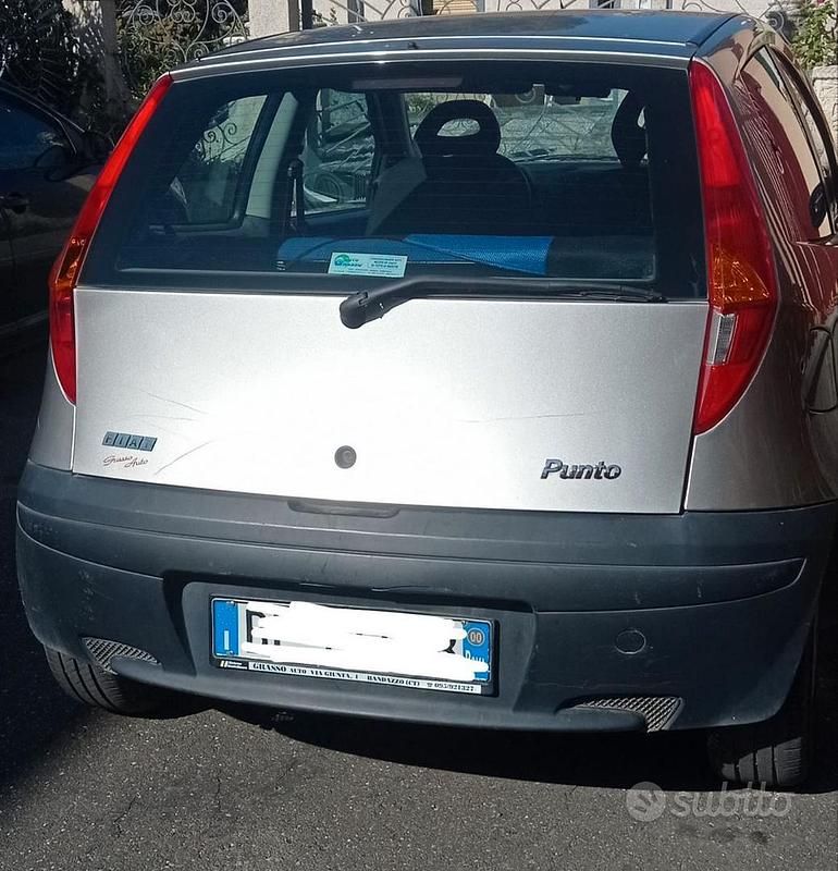Usata Fiat Punto 2000 Grigio Monovolume