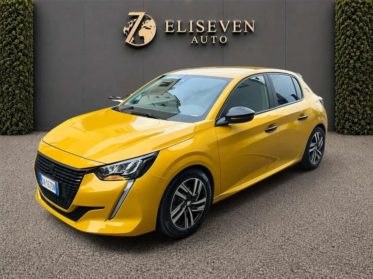 Usata Peugeot 208 Active 75 CV (55 kW) 2024 Giallo Utilitaria
