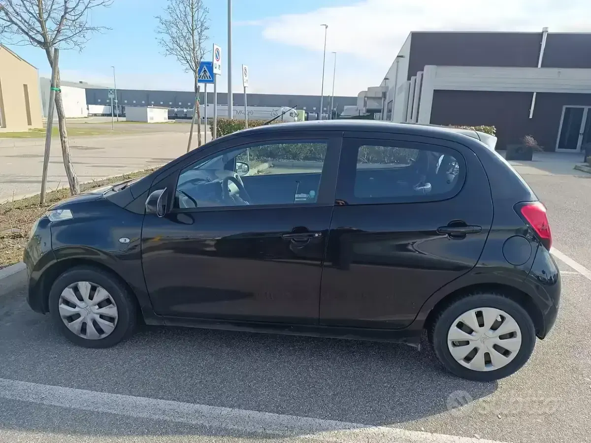 Usata Citroën C1 68 CV (50 kW) 2015 Nero Utilitaria