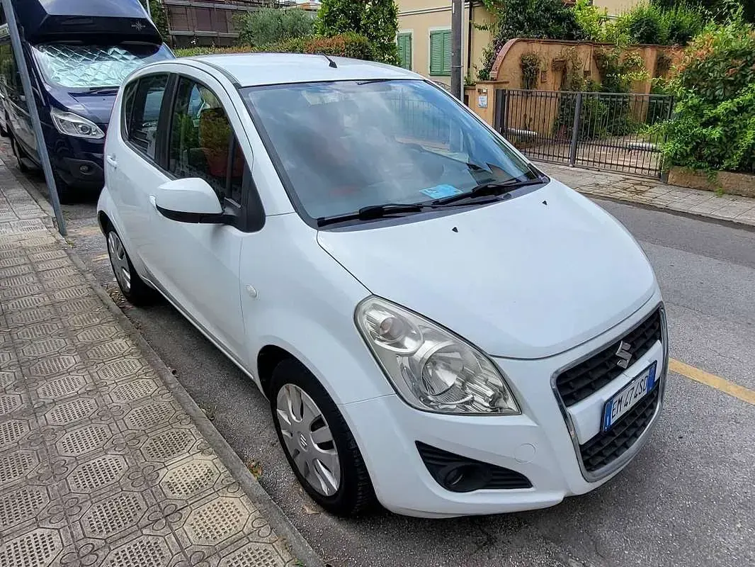 Usata Suzuki Splash GL 68 CV (50 kW) 2012 Bianco Utilitaria