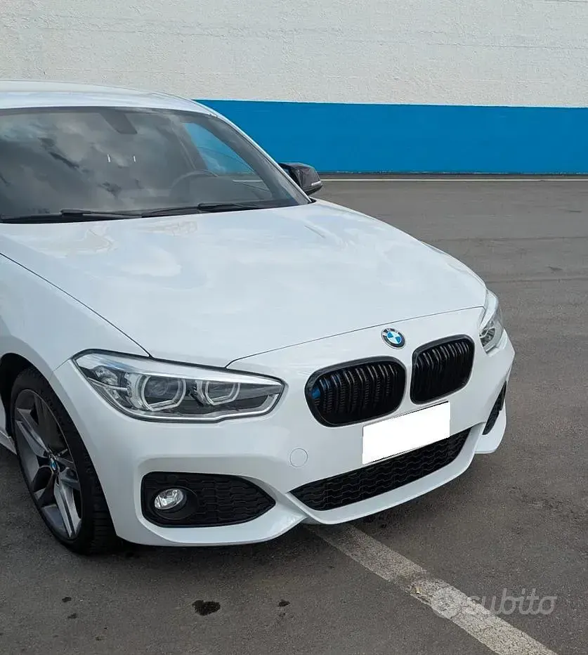 Usata BMW 116 M Sport 109 CV (80 kW) 2015 Bianco Utilitaria