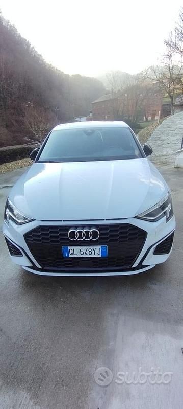 Usata Audi A3 S-Line 150 CV (110 kW) 2023 Bianco Berlina