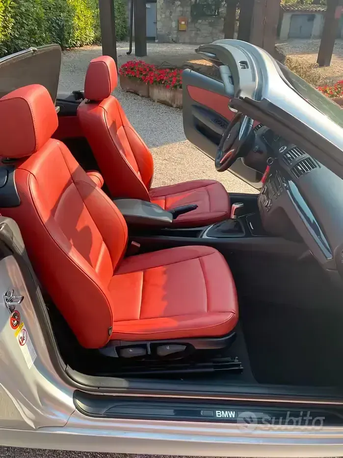 Usata BMW 120 Cabriolet 177 CV (130 kW) 2009 Grigio Cabrio