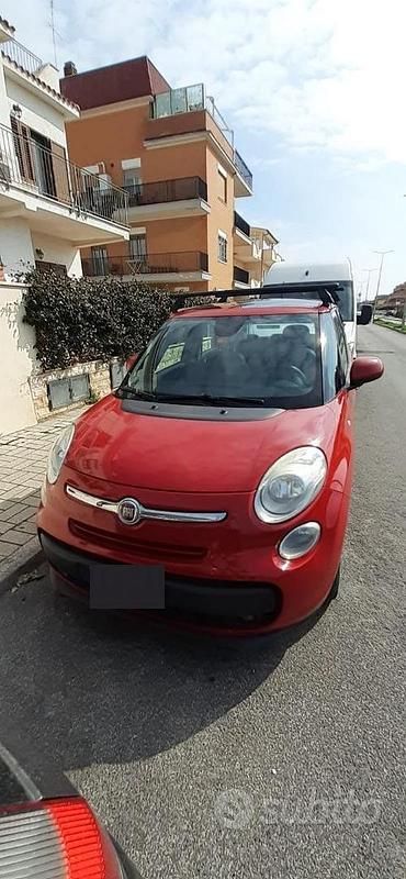 Usata Fiat 500L Lounge 105 CV (77 kW) 2013 Rosso Monovolume