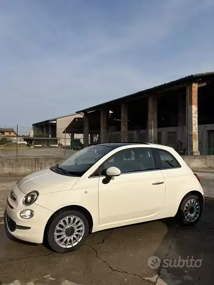 Usata Fiat 500 69 CV (50 kW) 2016 Bianco Berlina