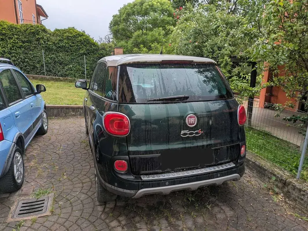 Usata Fiat 500L Lounge 105 CV (77 kW) 2015 Verde Monovolume
