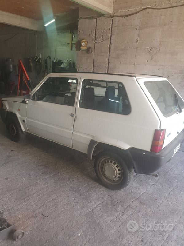Usata Fiat Panda 1999 Bianco Utilitaria
