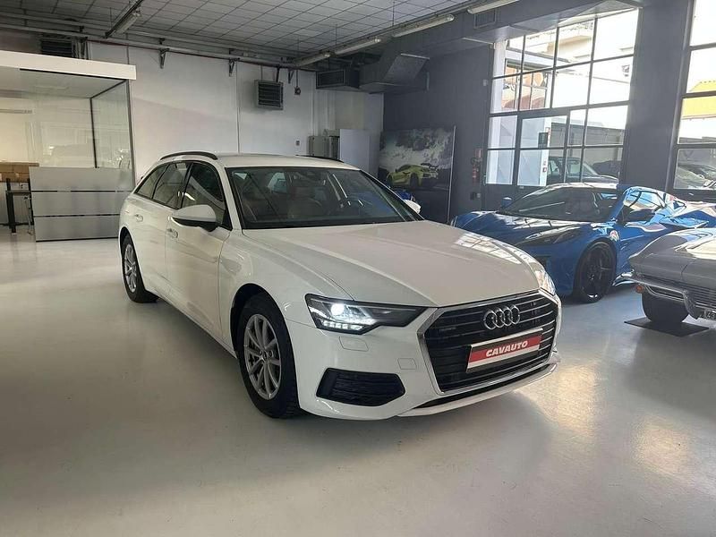 Bianco Usata 2021 Audi A6 Station wagon | 28.900 € (Super prezzo) - Immagine 1/4