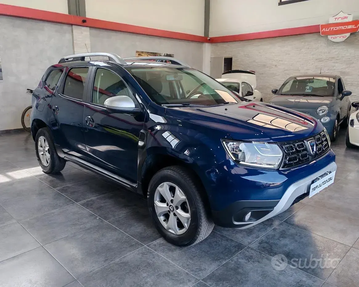 Usata Dacia Duster Prestige 114 CV (83 kW) 2019 Blu SUV