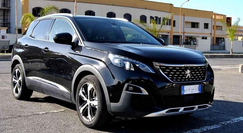 Usata Peugeot 3008 GT-line 120 CV (88 kW) 2018 Nero SUV