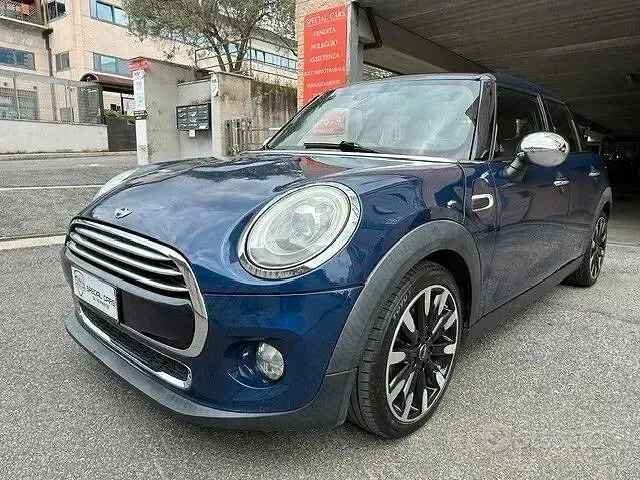 Usata Mini Cooper 116 CV (85 kW) 2014 Blu Utilitaria