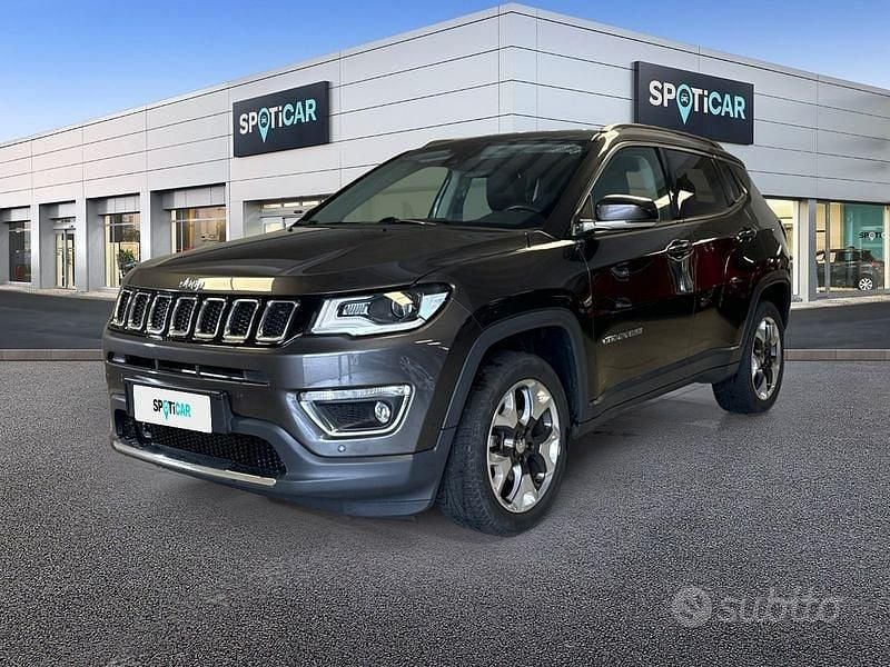 Grigio Usata 2018 Jeep Compass Limited SUV | 14.350 € (Ottimo prezzo) - Immagine 1/4