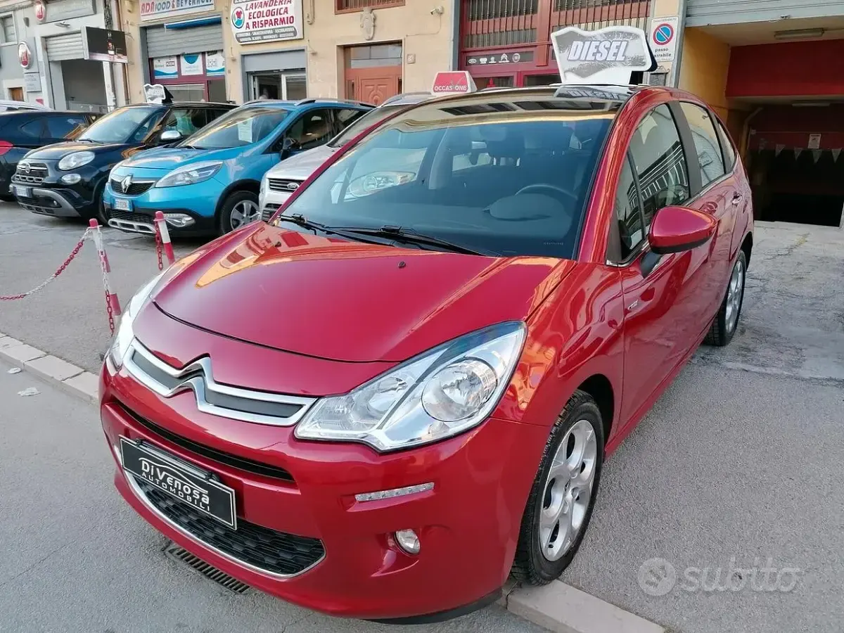 Usata Citroën C3 Exclusive 68 CV (50 kW) 2014 Rosso Berlina