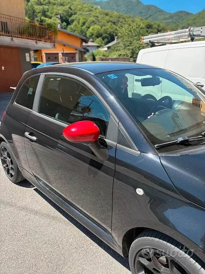 Usata Fiat 500 Lounge 69 CV (50 kW) 2017 Nero Berlina