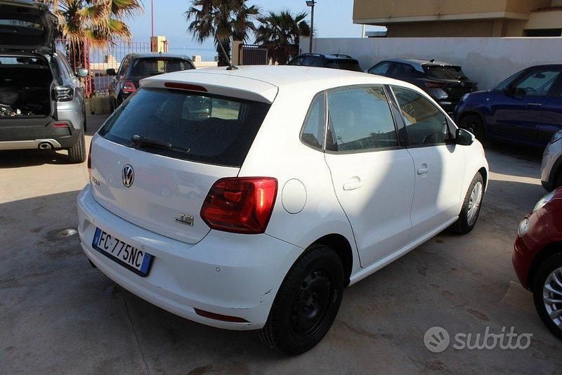 Usata VW Polo 90 CV (66 kW) 2016 Bianco Berlina