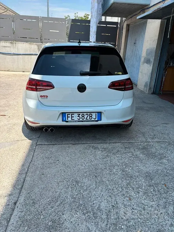 Usata VW Golf VII GTD 184 CV (135 kW) 2016 Berlina