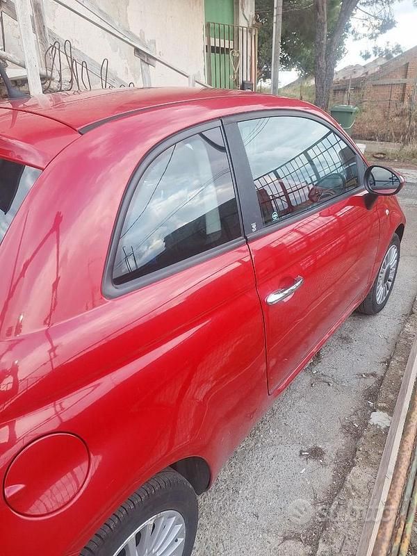 Usata Fiat 500 69 CV (50 kW) 2015 Rosso Berlina