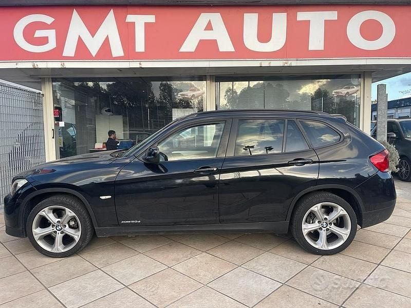 Usata BMW X1 Efficient Dynamics 177 CV (130 kW) 2011 Nero SUV