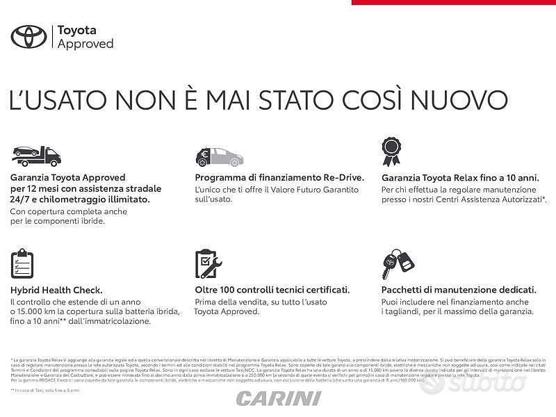 Usata Toyota Yaris Hybrid Active 2021 Blu Berlina