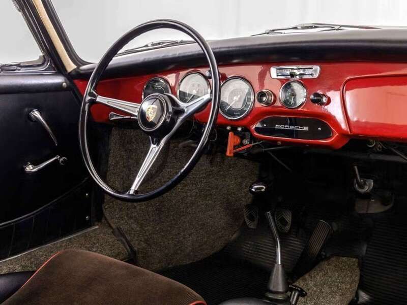 Usata Porsche 356 B 75 CV (55 kW) 1963 Rosso Coupé